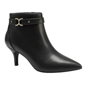 Charter Club Women's Ulyssa Kitten Heel Dress Booties Black Size 10